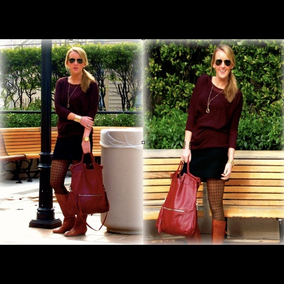 Large Foley + Corrina Green Leather Tote Bag - Picture 10 of 11